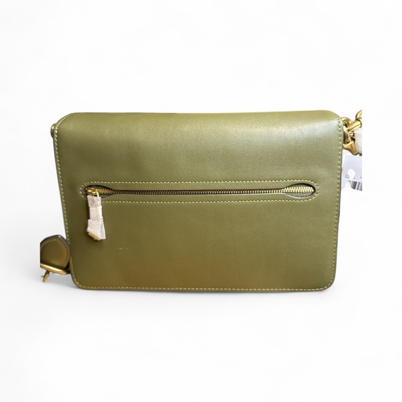 Coach BNWT TABBY Olive Green Leather Shoulder Bag - Picture 7 of 11